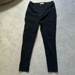 Madewell high rise curvy skinny jeans